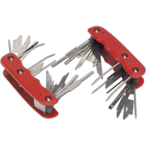 Sealey 36-Function Radio Release Key Set VS8048 (1/3)