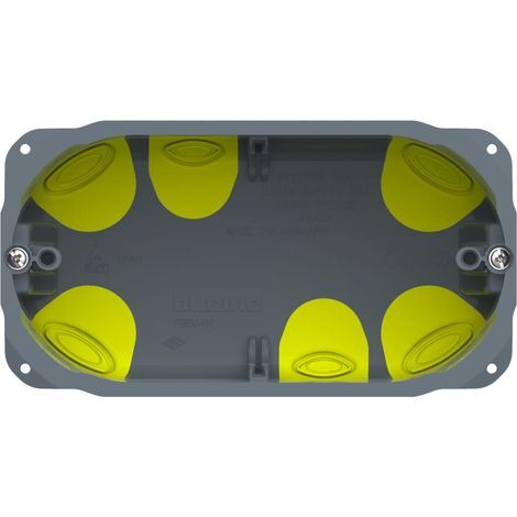 Scatola da incasso 4 moduli in resina per cartongesso BTicino PB504NN