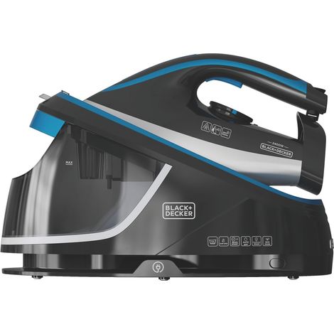 Black+Decker SISTEMA STIRANTE A CARICA CONTINUA BXSS2401E 2.400 W - 1,5 lt. Piastra in ceramica (1/3)