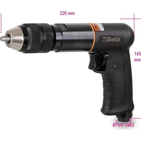 beta 1931cd13 perceuse pneumatique réversible - 1.5-13 mm