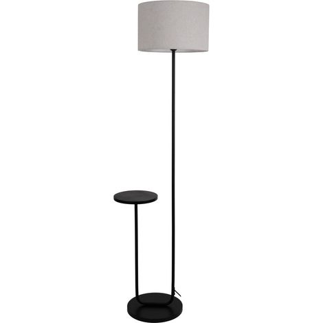 Naeve TORDIS Lampadaire avec abat-jour noir 1xE27 (1/5)