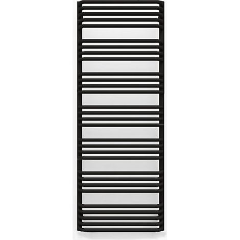 Elektrischer Handtuchheizkörper - Schwarz - Höhe 1140mm Breite 500mm - 600 Watt - ALE1140/500E1N