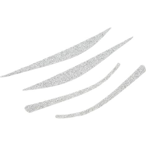 Lot de 4 autocollants sourcils phares avec strass et bandeau rétro calandre pour BMW Série 3 F30 2013-2015 (1/5)