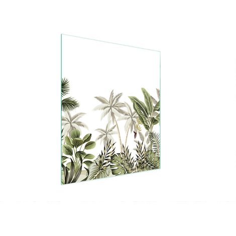 Planche à découper en verre 45x52 feuilles (1/5)