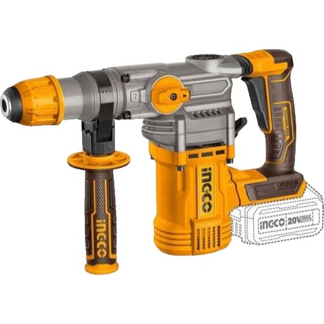 MARTELLO DEMOLITORE BATTERIA AL LITIO 20V 4AH INGCO CRHLI2201 (1/5)