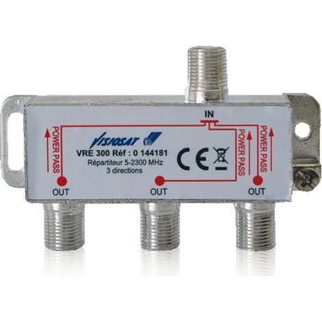 Répartiteur 5 - 2400 MHz 3 sorties - EVICOM