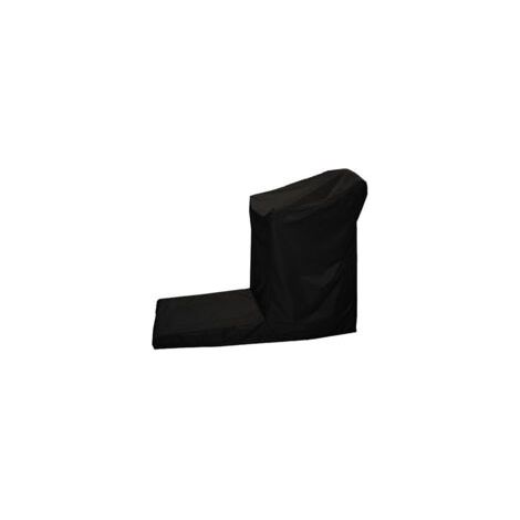 Telo di copertura non pieghevole per tapis roulant, copertura protettiva per macchina da corsa con coulisse per uso interno ed esterno (nero, 88" x 37" x 61") - Crezuo
