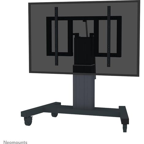 Meuble TV - PLASMA-M2550TBLACK - Support motorisé au sol - Inclinaison 90° - Noir