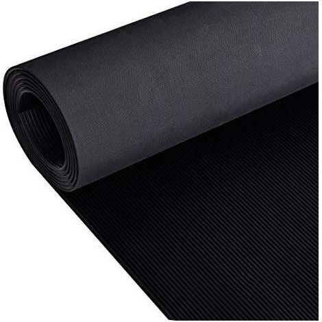 Estera Antideslizante Cordoncillo Fino 3mm - Suelo Caucho Goma  2x1 metros - (1/5)