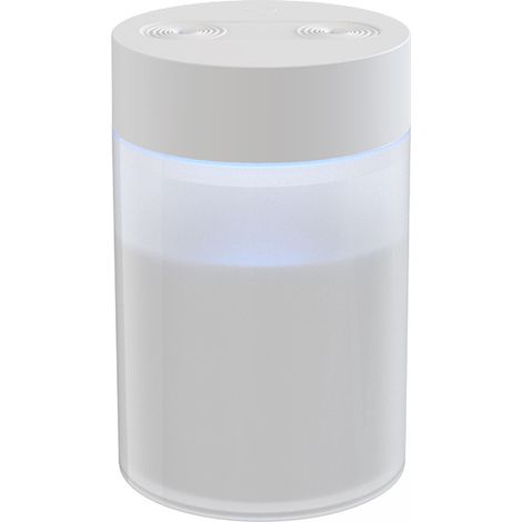 Humidificateur d’air silencieux de 28 décibels – capacité de 1,6 litre – humidification jusqu’à 12 heures – technologie d’aromathérapie par ultrasons (1/5)