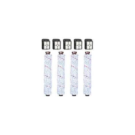 Accessoires pour rouleau brosse Bissell Crosswave, filtre de rechange pour aspirateur Bissell Crosswave, rouleau brosse compatible, 4 rouleaux multi-surfaces, 5 filtres (1/4)