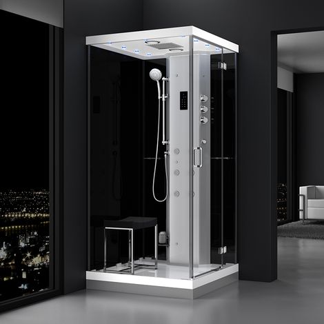 Cabine hammam 100 x 100 URBAN DROITE N2