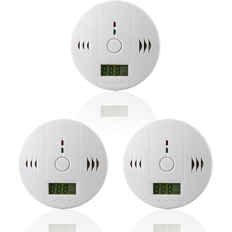 SWANEW CO monossido di carbonio 3pcs rilevatore di monossido di carbonio installazione monossido di carbonio (1/5)