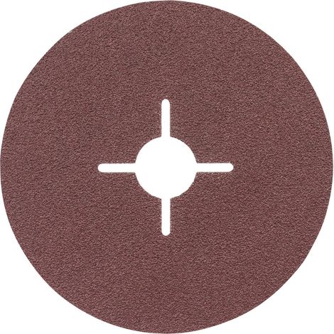 BOSCH DIY DISQUE ABRASIF EN FIBRE (POUR MEULEUSE D'ANGLE DIVERS MATÉRIAUX, Ø 125 MM), ROUGE 2 608 605 477