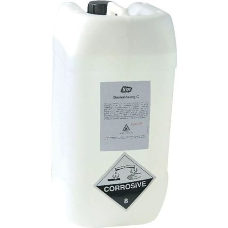 SYR Solution minérale 25 l Type W après adoucisseurs, 3100.00.906