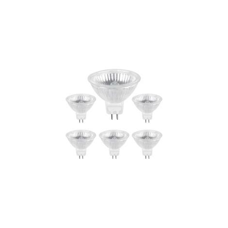 Ampoule Halogene GU5.3 35W 12V, 400lm Blanc Chaud 2700K Dimmable, Ampoule Spot Halogène MR16, pack de 6
