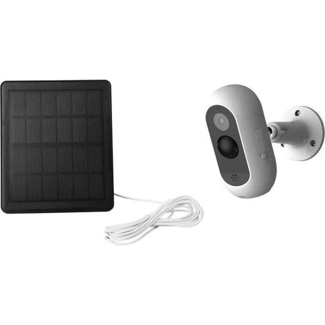 Link2home Solar-WiFi-Kamera Schwarz HD 1080P