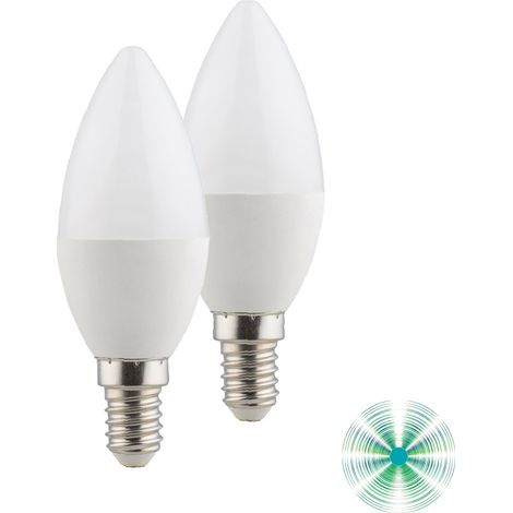 BIPACK LAMPADINA LED C37 E14 4000K 5W 430LM