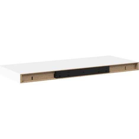 Schweberegale 4 Stk. Weiß 60x23,5x3,8 cm MDF vidaXL