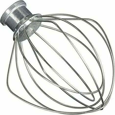Fouet en Fil d'acier Inoxydable Compatible avec KitchenAid K45WW WP9704329 KSM150 KSM160 K45 KSM90 Accessoire Robot,de (1/4)