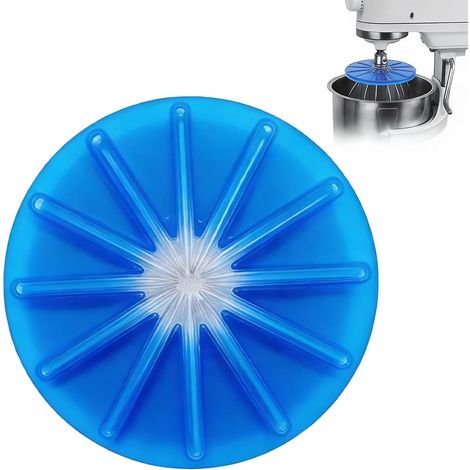 Splash Guard Blender Head, Cream Mixer Scraper Accessory, Anti-Spill Pourer, Whisk Scraper for Baking, Baking and Cooking (1/5)