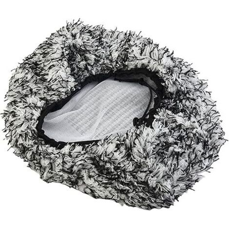Couvercle de tête de brosse à eau à Long manche, brosse de lavage de voiture, housse de brosse de vadrouille en peluche, housse en tissu de remplacement (1/5)