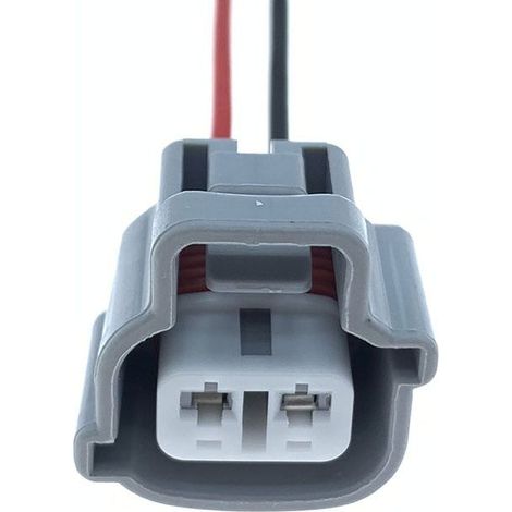 DJ70216Y-2.2-11/21 Wasserdichter Stecker/Buchse für Nebelscheinwerfer und Blinker, 2-polig, 6189-0175 – Einzelstecker