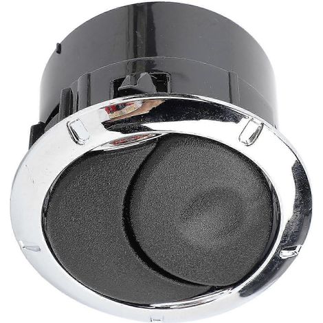 Cache de grille d'aération intérieure pour tableau de bord, améliore la ventilation, longue durée de vie, référence 8200212480, pour Dacia Logan Sandero, couleur argent. (1/5)