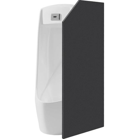 Urinaltrennwand, Schamwand, WC-Trennwand, Sichtschutz, Wandurinal, Wasserdichte Trennwand, Wandmontage, WC-Trennwand (1/5)