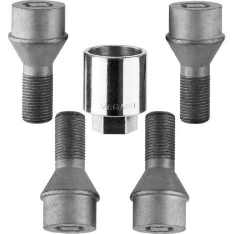 4 Vis Antivol SU M14X1.5 60 degres LONG. 30MM D21MM - 27565SU