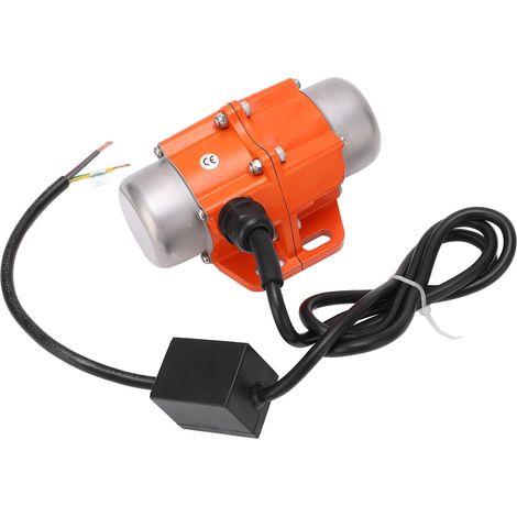 Moteur vibrant monophasé 110 V 3600 tr/min en alliage d'aluminium, étanche IP66, 30 W