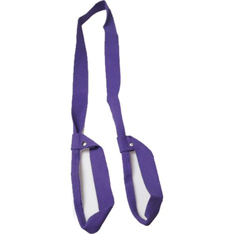Sangle de transport pour tapis de yoga - Sangle de transport pour tapis de yoga - Ajustable - 1 pièce - Bleu (1/5)
