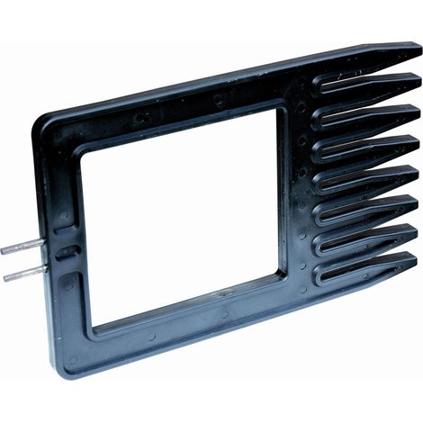 Alberts 611934 Pettine tenditore per recinzioni, per il tensionamento di reti saldate, plastica, nero (1/4)