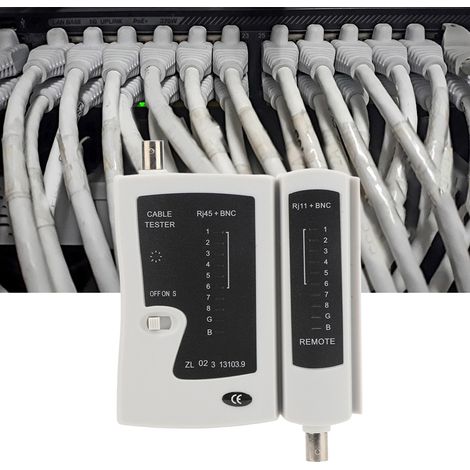Testeur de câbles professionnel YG468B RJ45+BNC – Test rapide et précis des câbles réseau et téléphoniques (1/5)