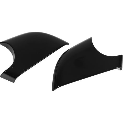 2 coques de rétroviseur extérieur noir brillant, support inférieur de rétroviseur de remplacement pour Tesla Model 3 2017-2021 (1/5)