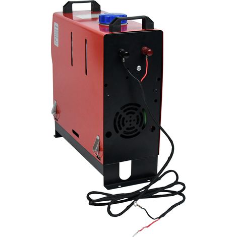 AUFUN 8KW Stationnement chauffant diesel, chauffage diesel à air 12V (rouge avec télécommande LCD) (1/5)