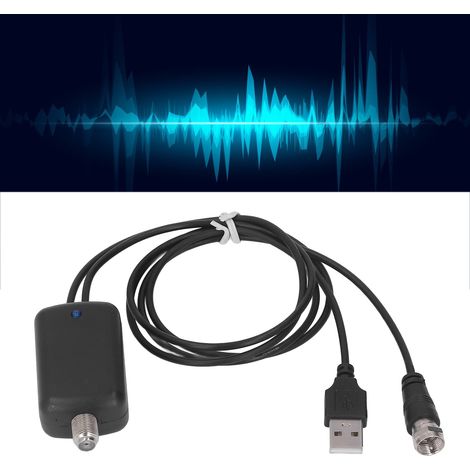 Amplificateur de Signal TV HD 25DBI, Antenne Amplificatrice Automatique pour Meilleure Réception Numérique