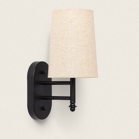 Lámpara de Pared Metal Watary Conne Beige