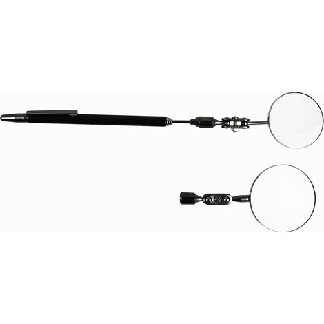 Set di 2 specchietti di ispezione telescopici con magnete da 39 mm e 51 mm PRAXER