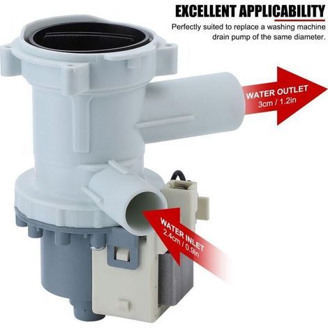 Moteur de pompe de vidange pour lave-linge Aimant permanent synchrone PX-2-35 35w (1/4)