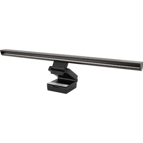 Barre lumineuse pour ordinateur, alimentée par USB, 15 modes d'éclairage, commande tactile, gain de place pour bureau à domicile ou bureau gaming. (1/5)