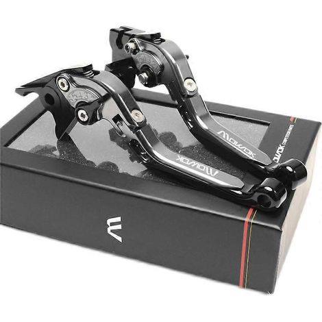 Convient pour Honda CB500F CB500X CBR500R 2022, tige d'embrayage et de frein modifiée (noir titane) (1/5)