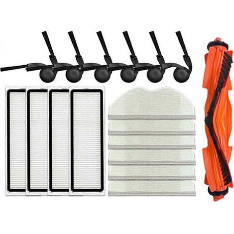 Filtre pour aspirateur brosse pour aspirateur Filtre de brosse pour aspirateur filtre de avec Xiaomi Mijia S40 / OV81 Aspirateur de remplacement Aspirateur Main Side Brosse HEPA Filtres Serpillière Cl (1/5)