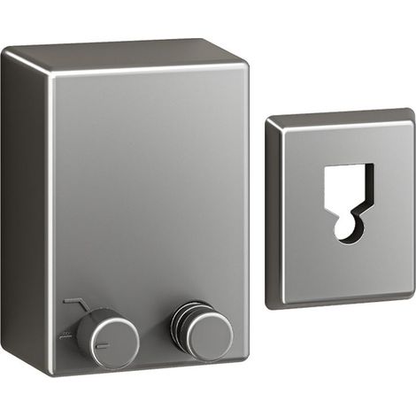 Corde à linge rétractable, boîtier mural en ABS + portant à vêtements en aluminium avec corde réglable en acier inoxydable, style simple, robuste (1/5)