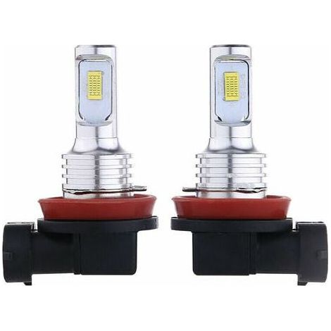 Kit de 2 bombillas antiniebla LED blancas de 35 W, 4000 lm, 6000 K, H11, H8, H9 y H16 (1/5)