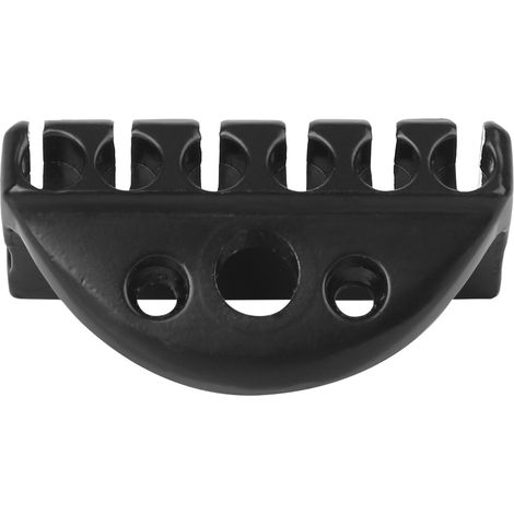 Écrou de sillet pour guitare électrique sans tête 6 cordes, pièces de rechange en alliage de zinc avec vis (1/5)