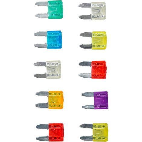 Lot de 10 mini fusibles