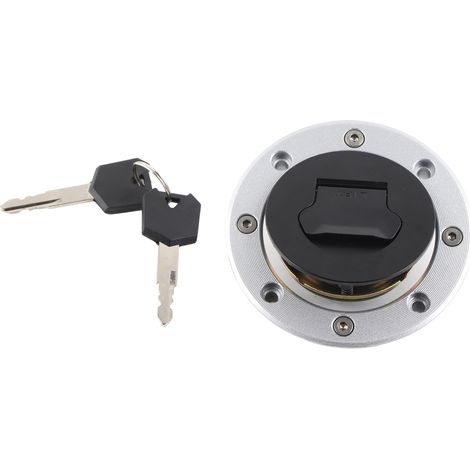 Bouchon de réservoir d'essence pour moto avec 2 clés pour Suzuki GSX-R 600 GSX-R750 SV1000 (1/5)