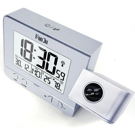 ZE Digital alarm clock with temperature and time projection (1/3)