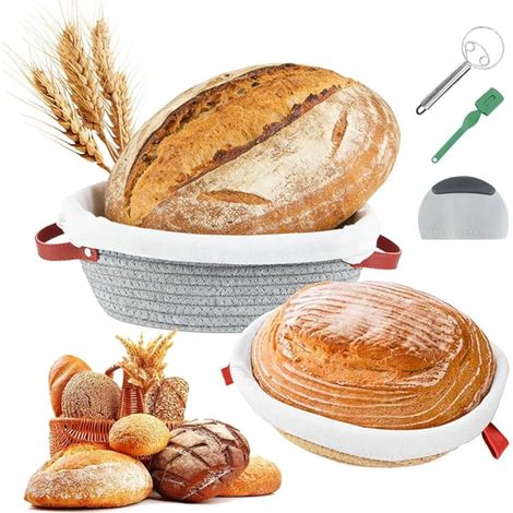 Banneton pour pain panier de fermentation corbeilles à cuisson du (1/5)